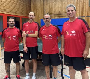 Die siegreiche Mannschaft vor dem Spiel